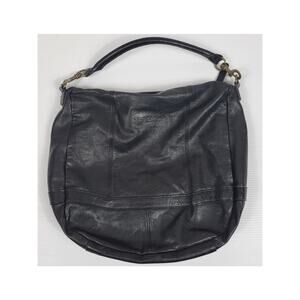 Liebeskind Berlin Black‎ Cow Leather Shoulder Hand Bag Tote Purse